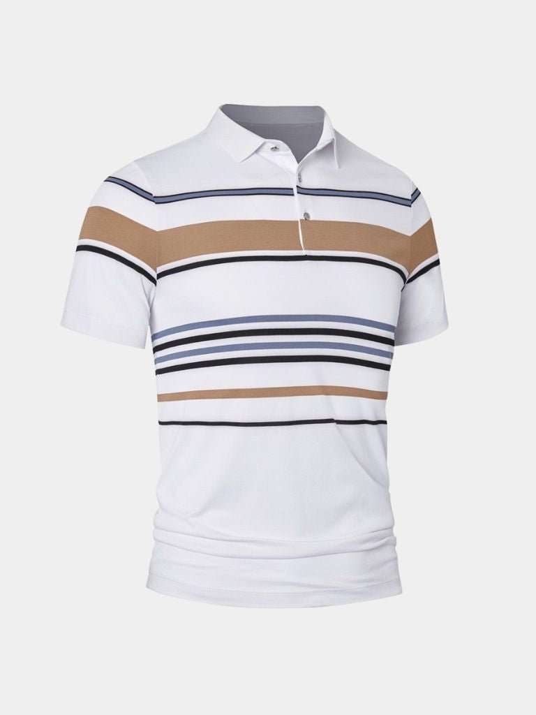 Sunset Stripe Polo – North & Row