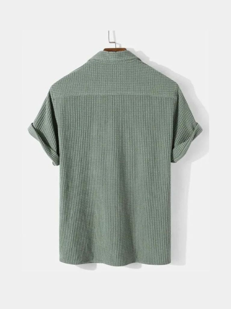 Textured Short Sleeve Shirt - North & Row