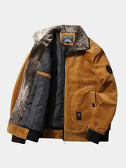 Thermal Windbreaker Corduroy Jacket - North & Row