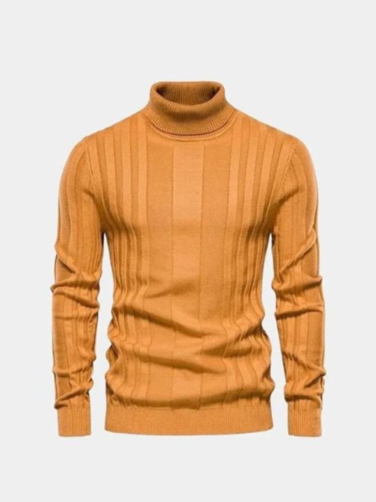 Turtleneck Knitwear Pullover Sweater - North & Row