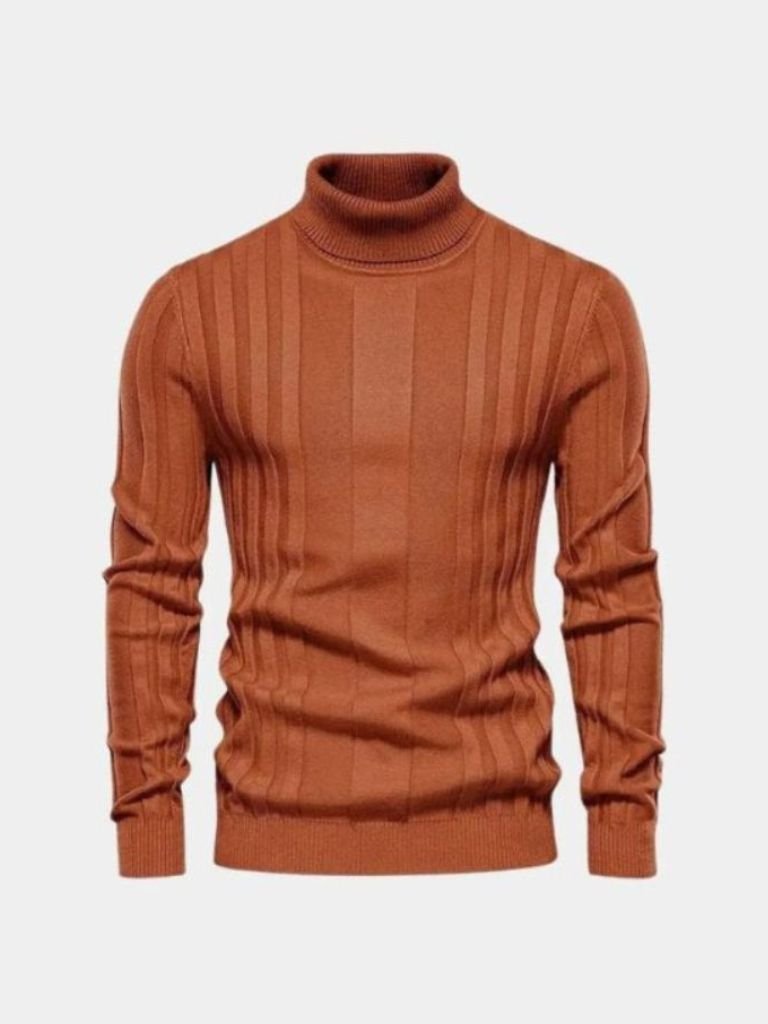 Turtleneck Knitwear Pullover Sweater - North & Row