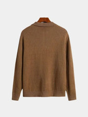 V-Neck Polo Sweater Ribbed - North & Row