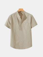 White Wellspring Linen T-Shirt – North & Row