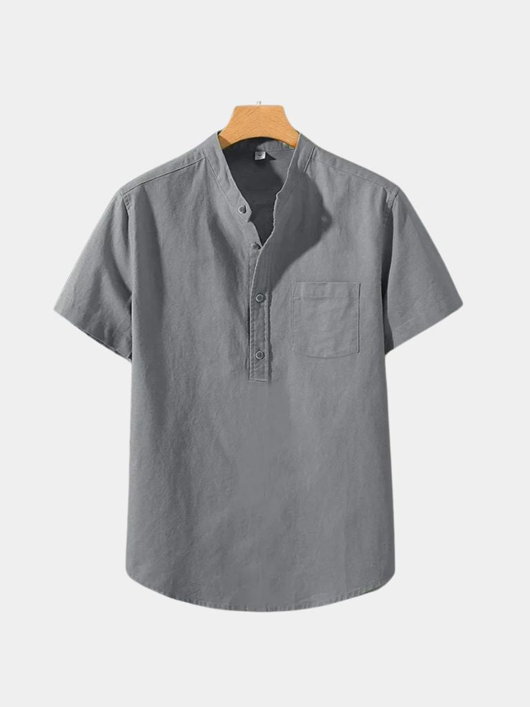 White Wellspring Linen T-Shirt – North & Row