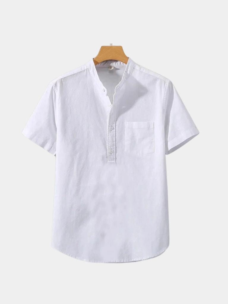White Wellspring Linen T-Shirt – North & Row