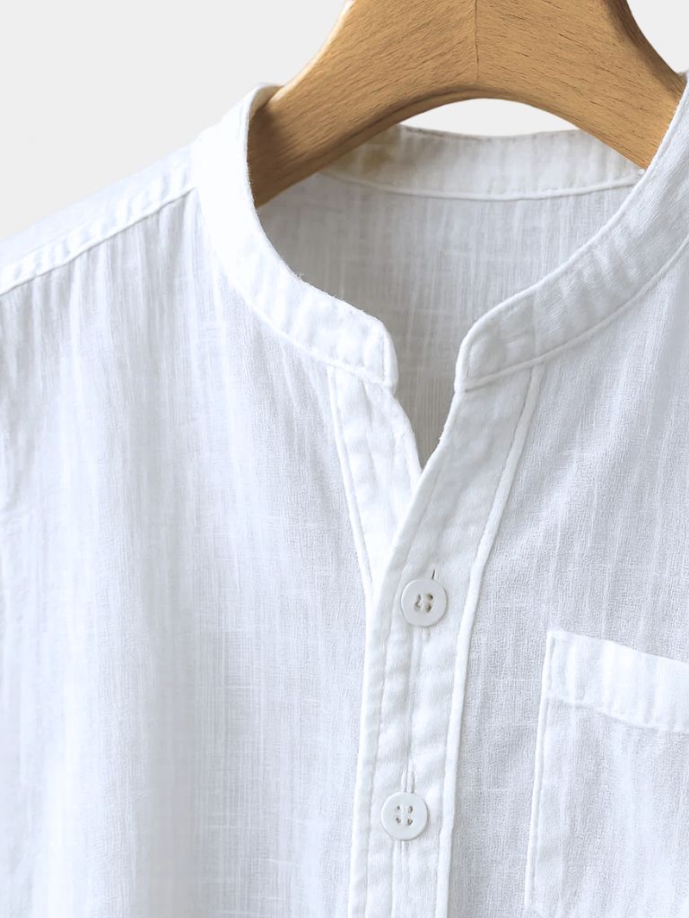 White Wellspring Linen T-Shirt – North & Row