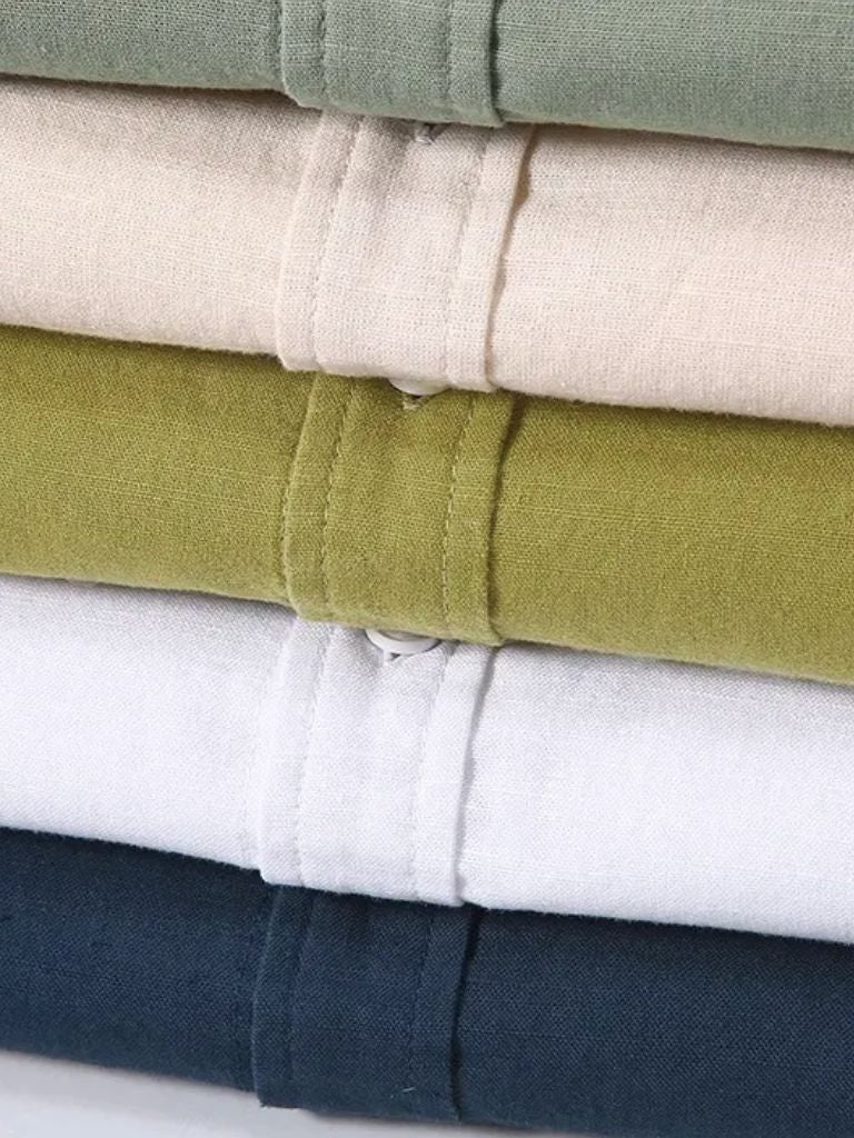White Wellspring Linen T-Shirt – North & Row