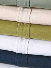 White Wellspring Linen T-Shirt – North & Row