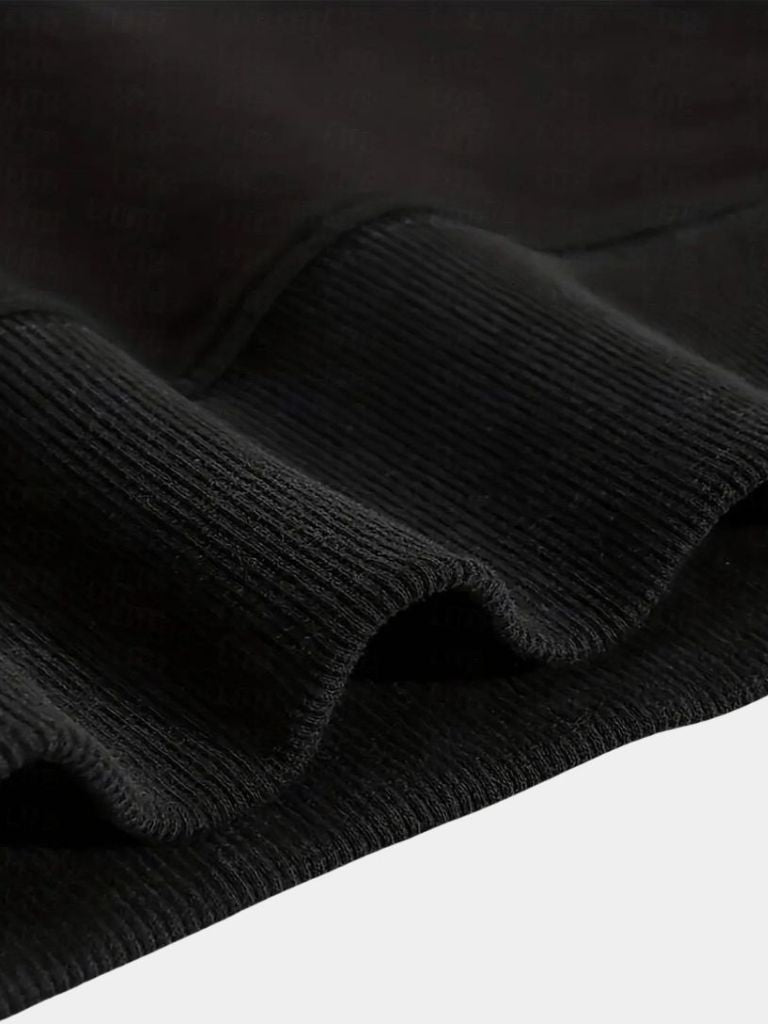 Zip Black Lapel Sports Sweatshirt - North & Row