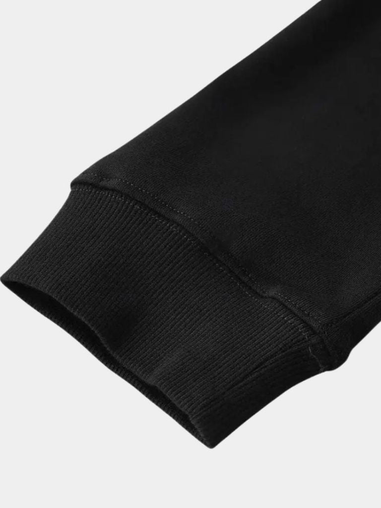 Zip Black Lapel Sports Sweatshirt - North & Row